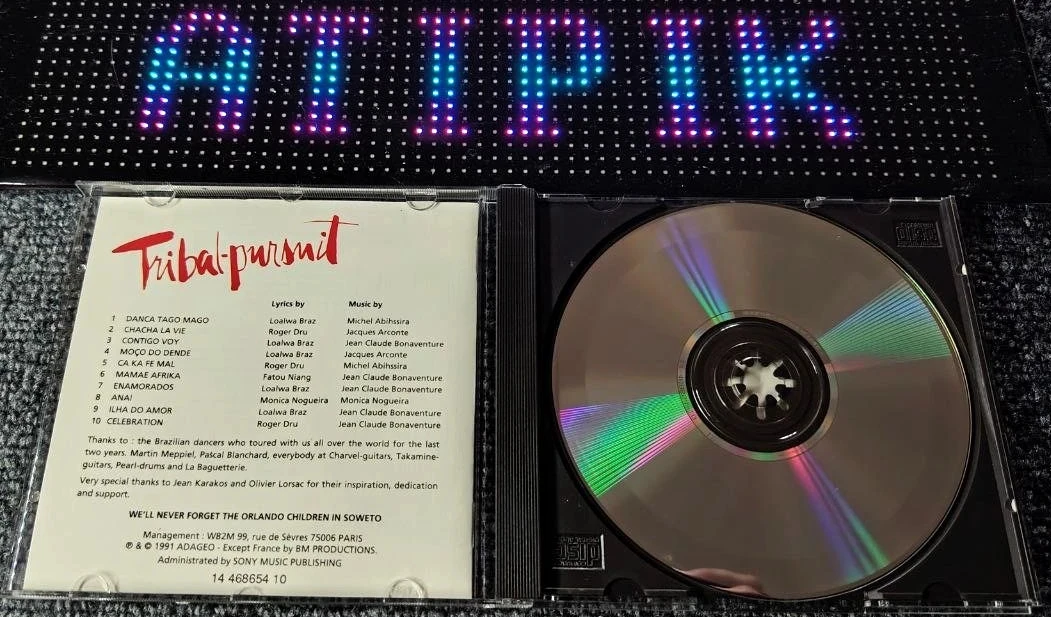 🌍 Kaoma - Tribal Pursuit - CD Origineel 1991 World Music Onmisbaar🌴 – photo 4